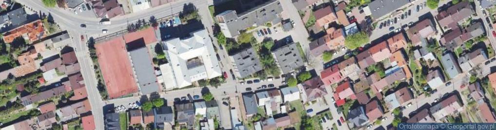 Zdjęcie satelitarne Senatorska ul.