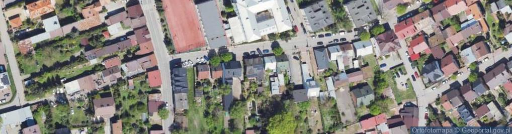Zdjęcie satelitarne Senatorska ul.