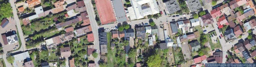 Zdjęcie satelitarne Senatorska ul.