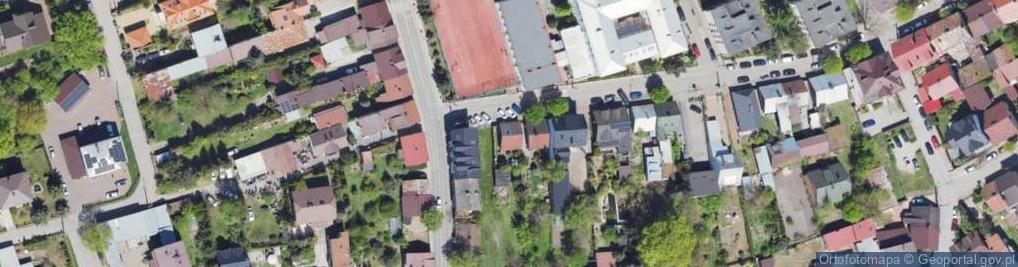 Zdjęcie satelitarne Senatorska ul.