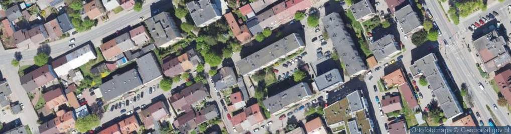 Zdjęcie satelitarne Senatorska ul.