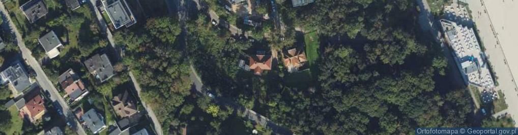 Zdjęcie satelitarne Sędzickiego Franciszka ul.