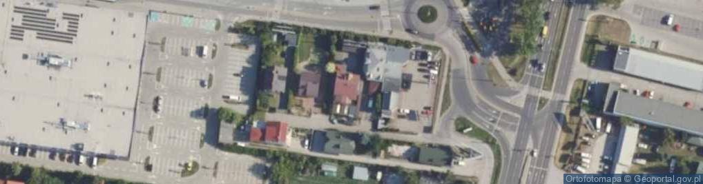 Zdjęcie satelitarne Sezamkowa ul.