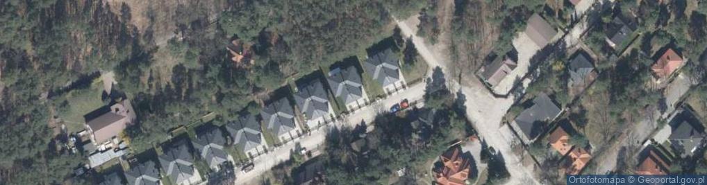 Zdjęcie satelitarne Sezamkowa ul.