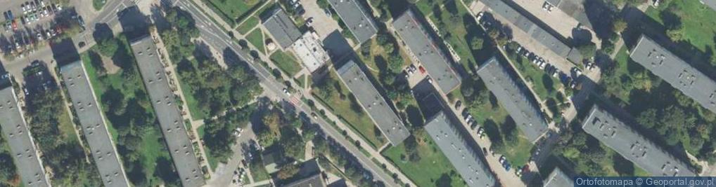 Zdjęcie satelitarne Serbinowska ul.