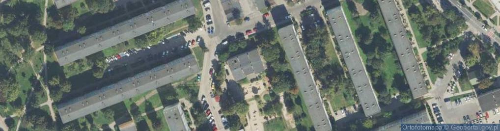 Zdjęcie satelitarne Serbinowska ul.