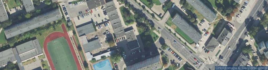 Zdjęcie satelitarne Serbinowska ul.