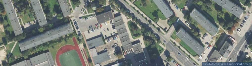 Zdjęcie satelitarne Serbinowska ul.