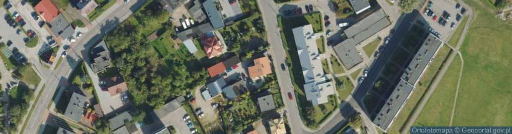 Zdjęcie satelitarne Sędzickiego Franciszka ul.