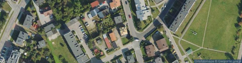 Zdjęcie satelitarne Sędzickiego Franciszka ul.