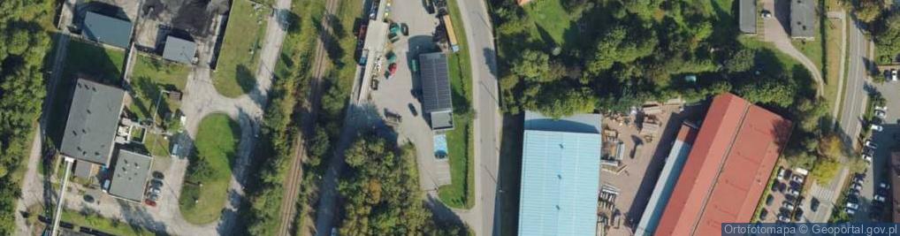 Zdjęcie satelitarne Sędzickiego Franciszka ul.