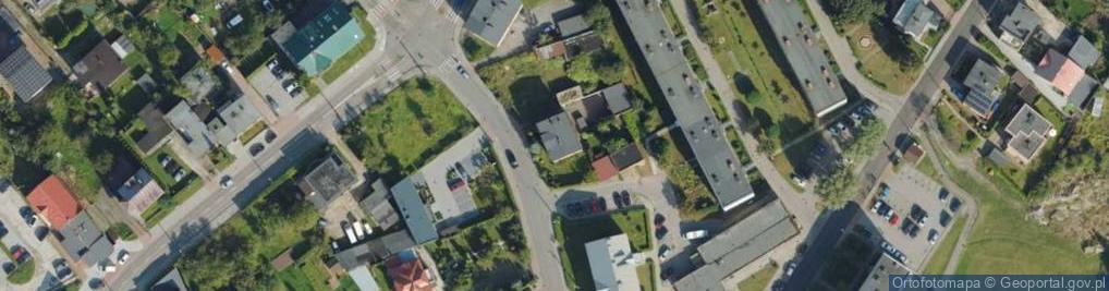 Zdjęcie satelitarne Sędzickiego Franciszka ul.