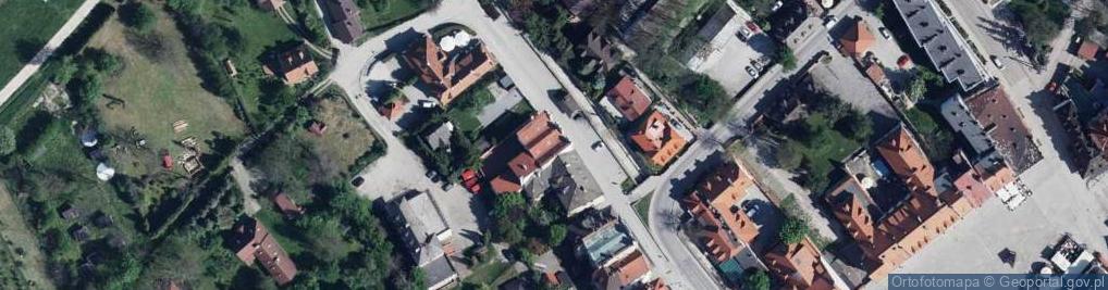 Zdjęcie satelitarne Senatorska ul.