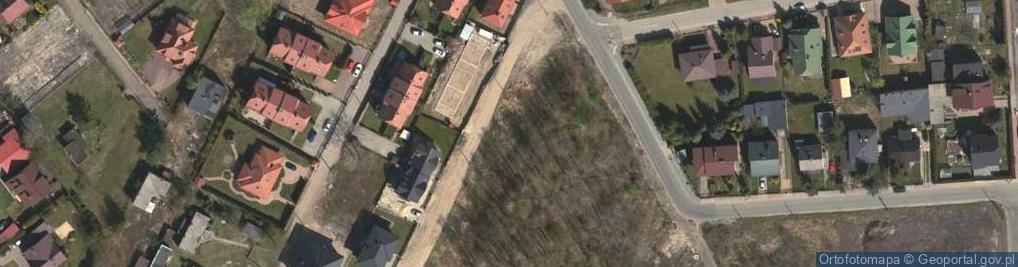 Zdjęcie satelitarne Serwitucka ul.