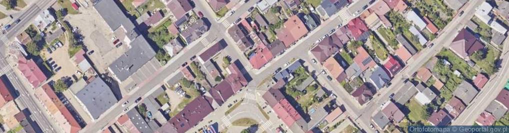 Zdjęcie satelitarne Senatorska ul.