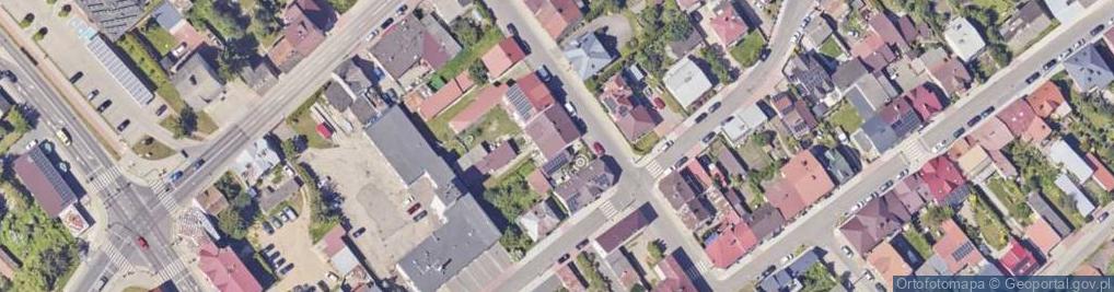 Zdjęcie satelitarne Senatorska ul.