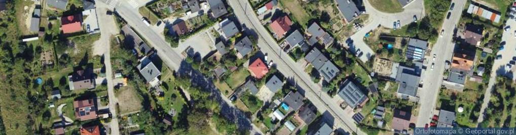 Zdjęcie satelitarne Sędzickiego Franciszka ul.