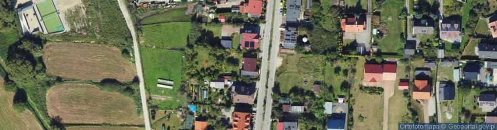 Zdjęcie satelitarne Sędzickiego Franciszka ul.