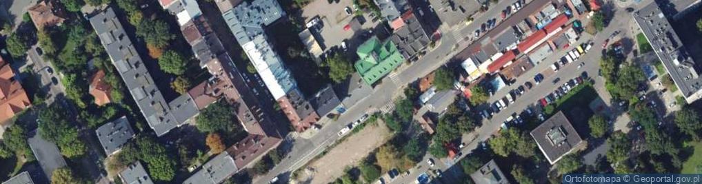 Zdjęcie satelitarne Senatorska ul.