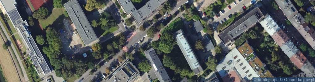 Zdjęcie satelitarne Senatorska ul.