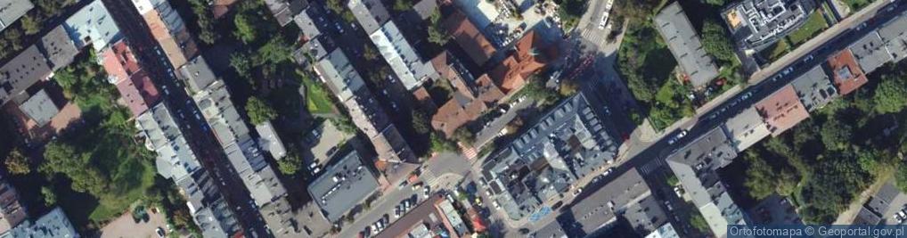 Zdjęcie satelitarne Senatorska ul.