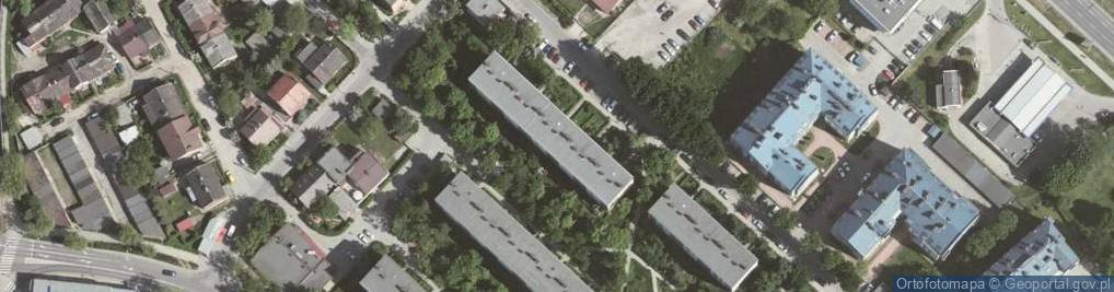Zdjęcie satelitarne Seweryna Tadeusza, prof. ul.