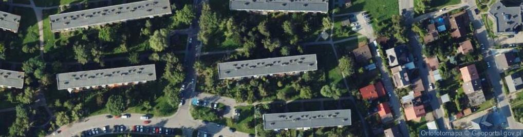 Zdjęcie satelitarne Serbska ul.