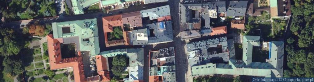 Zdjęcie satelitarne Senacka ul.