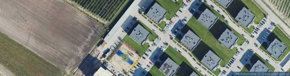 Zdjęcie satelitarne Sendlerowej Ireny ul.