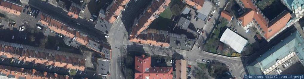 Zdjęcie satelitarne Senatorska ul.