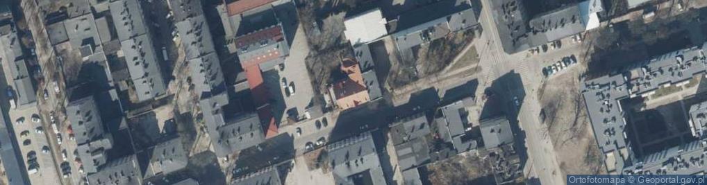Zdjęcie satelitarne Senatorska ul.