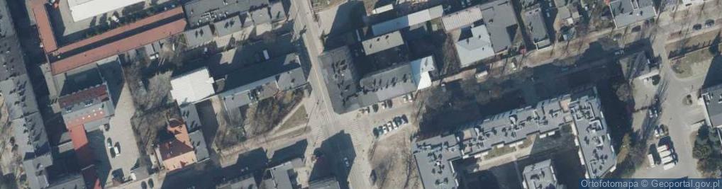 Zdjęcie satelitarne Senatorska ul.