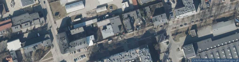 Zdjęcie satelitarne Senatorska ul.