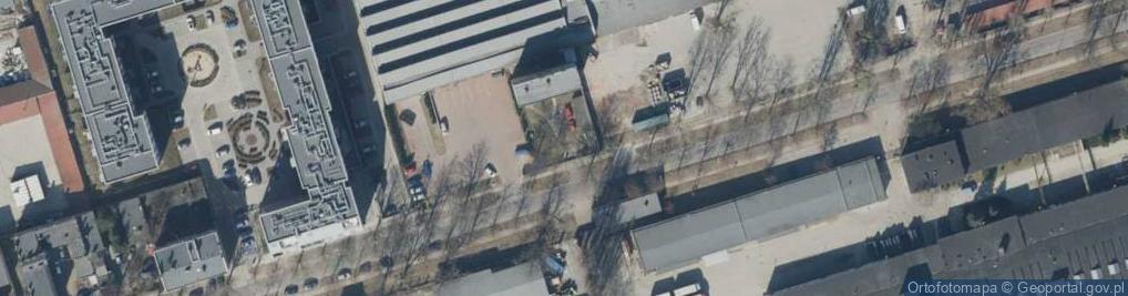 Zdjęcie satelitarne Senatorska ul.