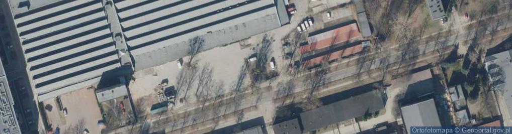 Zdjęcie satelitarne Senatorska ul.
