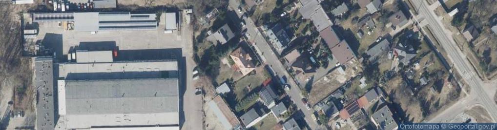 Zdjęcie satelitarne Sekwestratorska ul.
