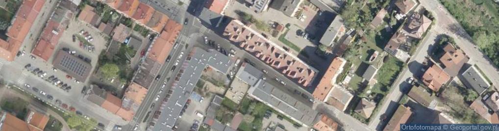Zdjęcie satelitarne Senatorska ul.