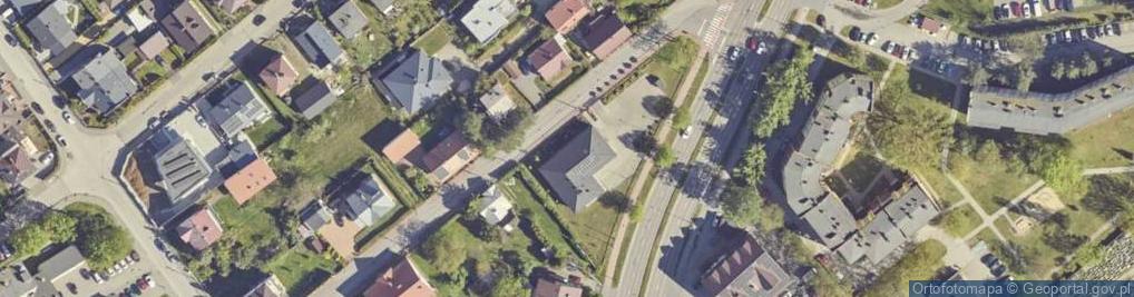 Zdjęcie satelitarne Sękowskiego ul.