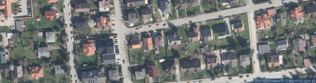 Zdjęcie satelitarne Senatorska ul.