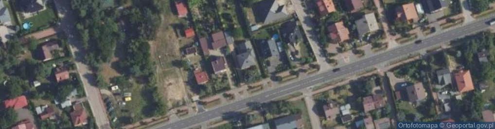Zdjęcie satelitarne Serocka ul.