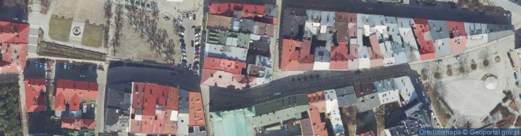 Zdjęcie satelitarne Serbańska ul.