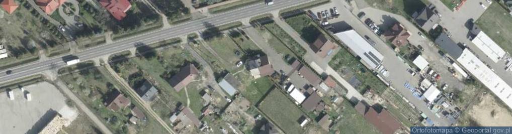 Zdjęcie satelitarne Serocka ul.