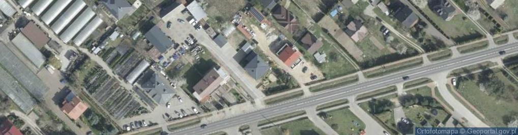 Zdjęcie satelitarne Serocka ul.