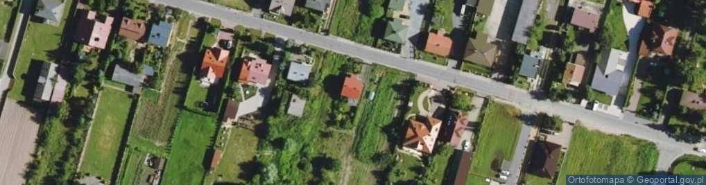 Zdjęcie satelitarne Sękocińska ul.