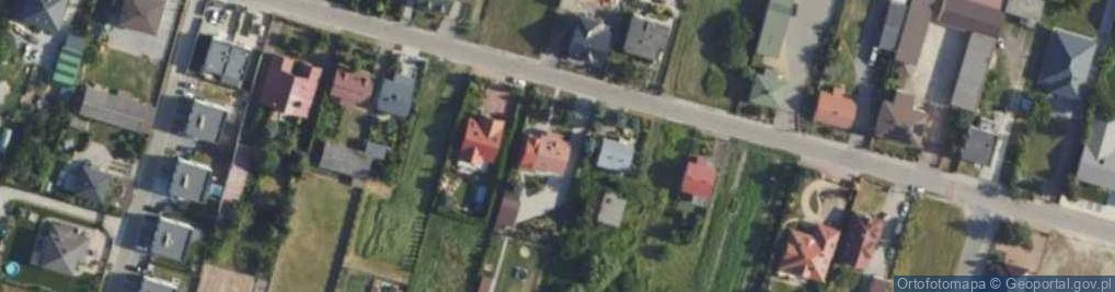 Zdjęcie satelitarne Sękocińska ul.