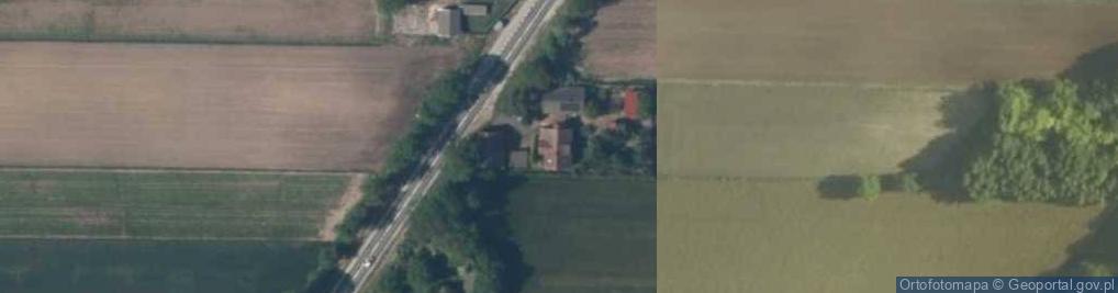 Zdjęcie satelitarne Senisławice ul.