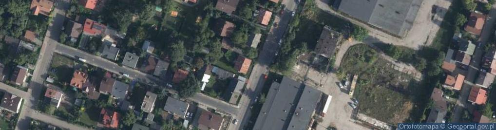 Zdjęcie satelitarne Sekulska ul.