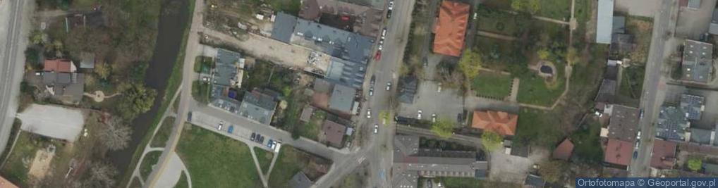 Zdjęcie satelitarne Senatorska ul.