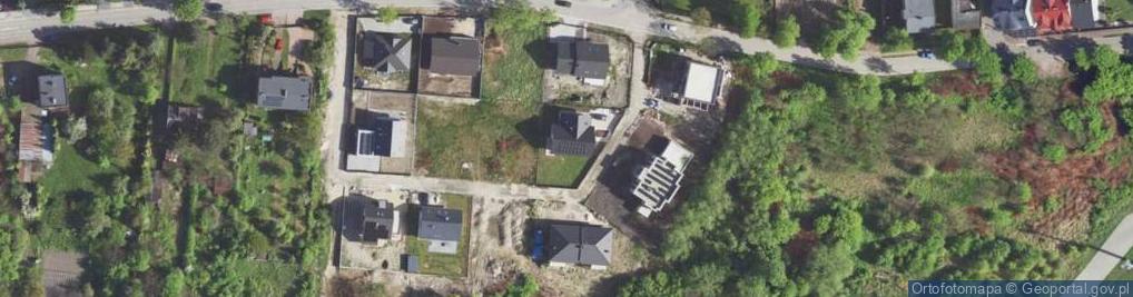 Zdjęcie satelitarne Serdeczna ul.