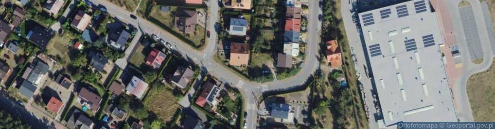 Zdjęcie satelitarne Sędzickiego Franciszka ul.